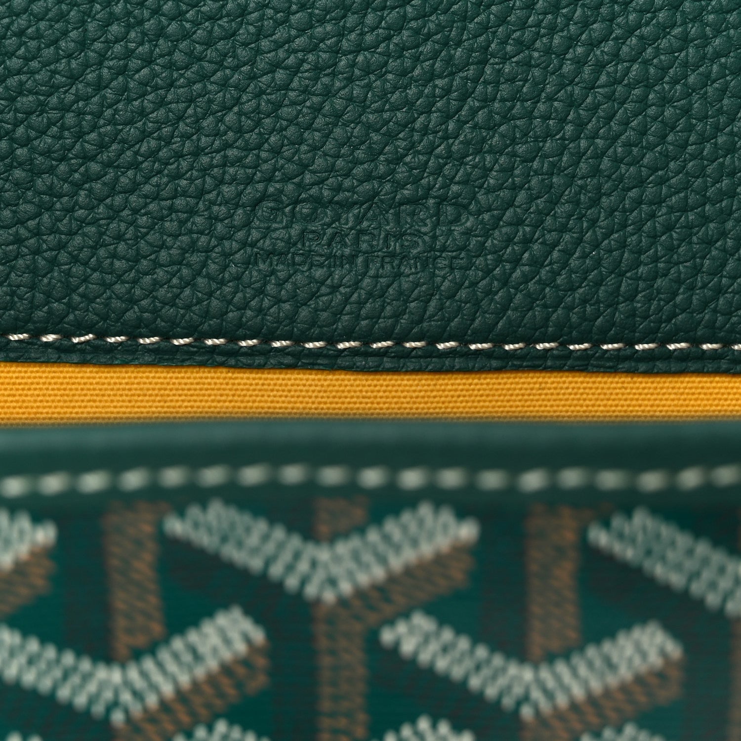 Goyardine Belvedere II PM Messenger Bag Green