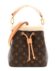 Monogram Shearling Cozygram Neonoe BB