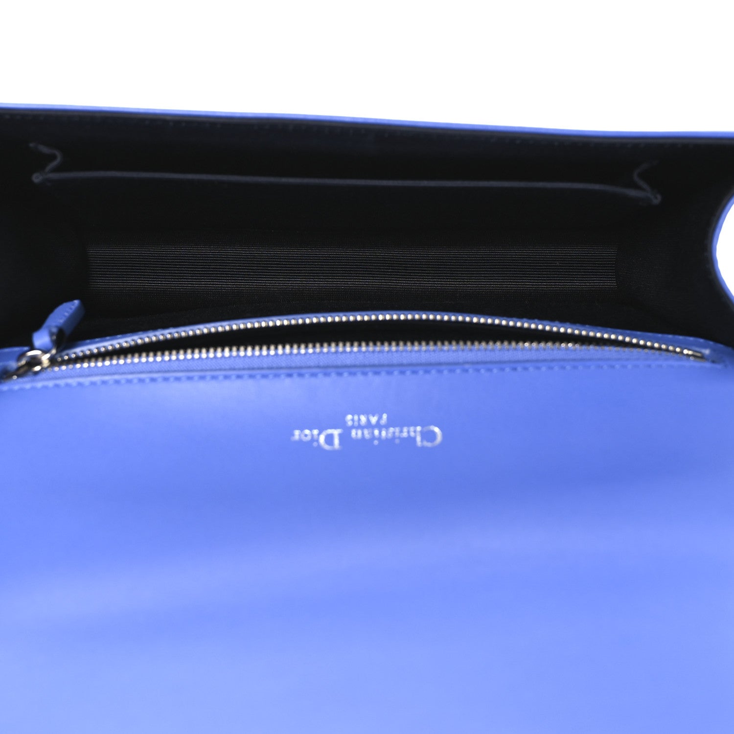 Smooth Calfskin Medium D1ORama Flap Bag Blue