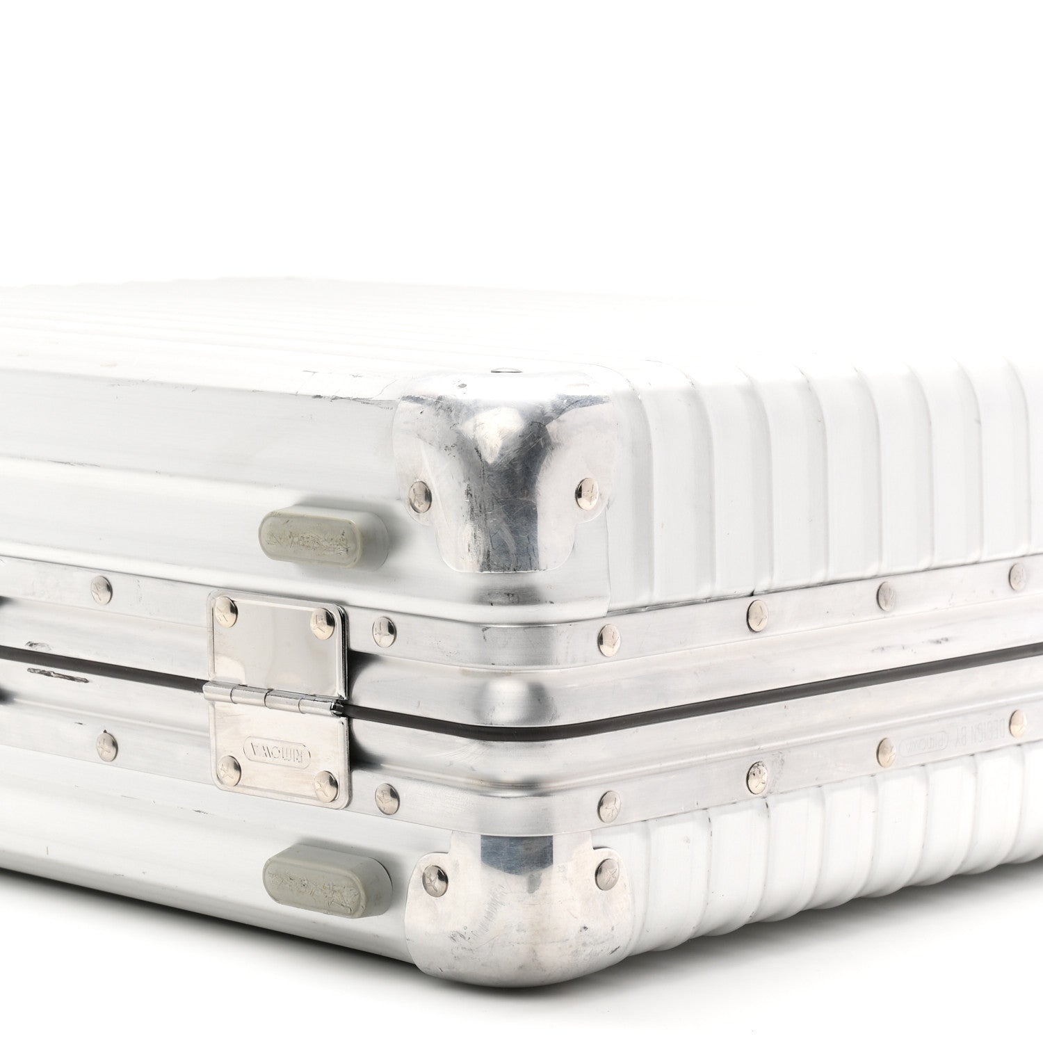 Aluminum Junkers F13 Collection Classic Flight Attache Briefcase Silver