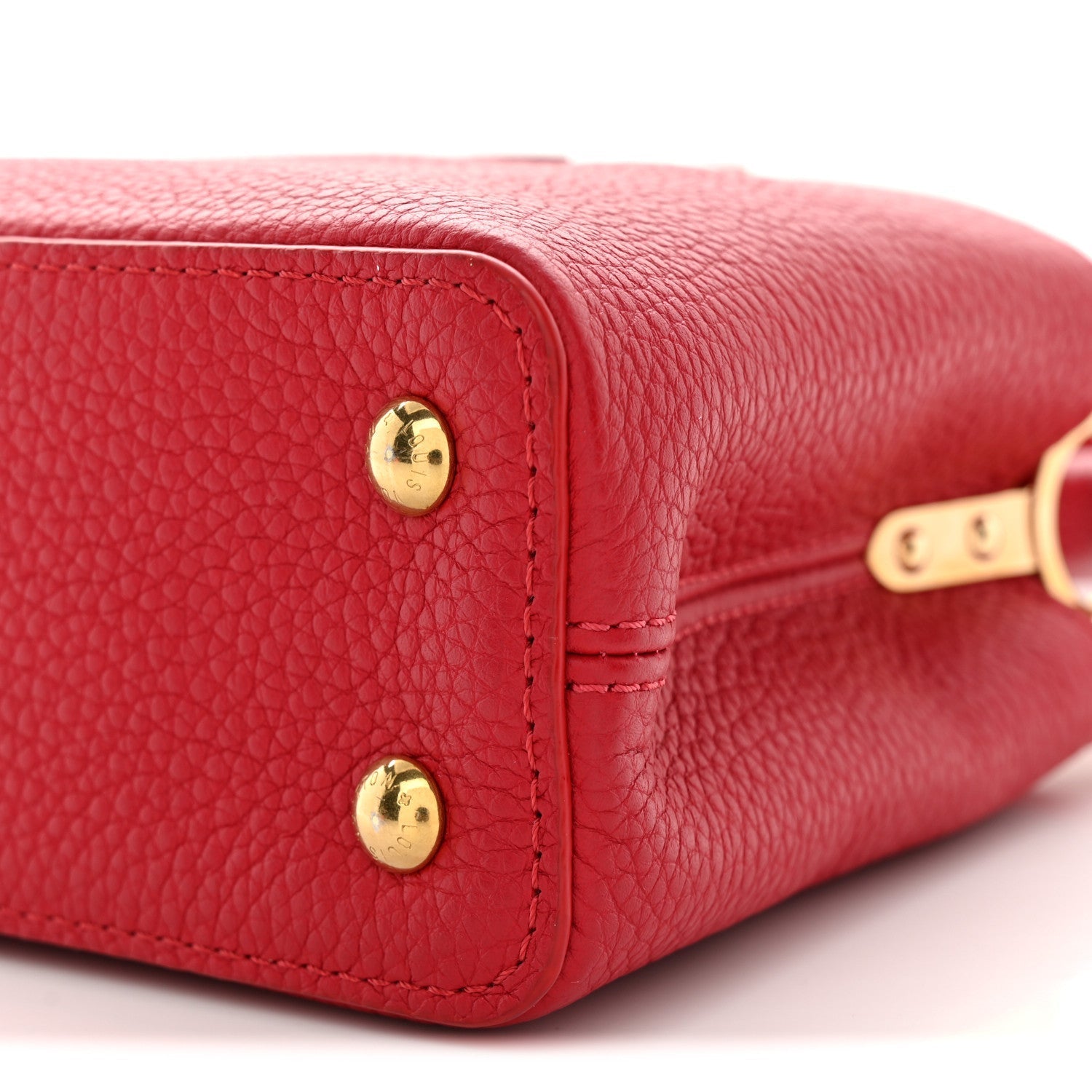 Taurillon Mini Capucines Scarlet