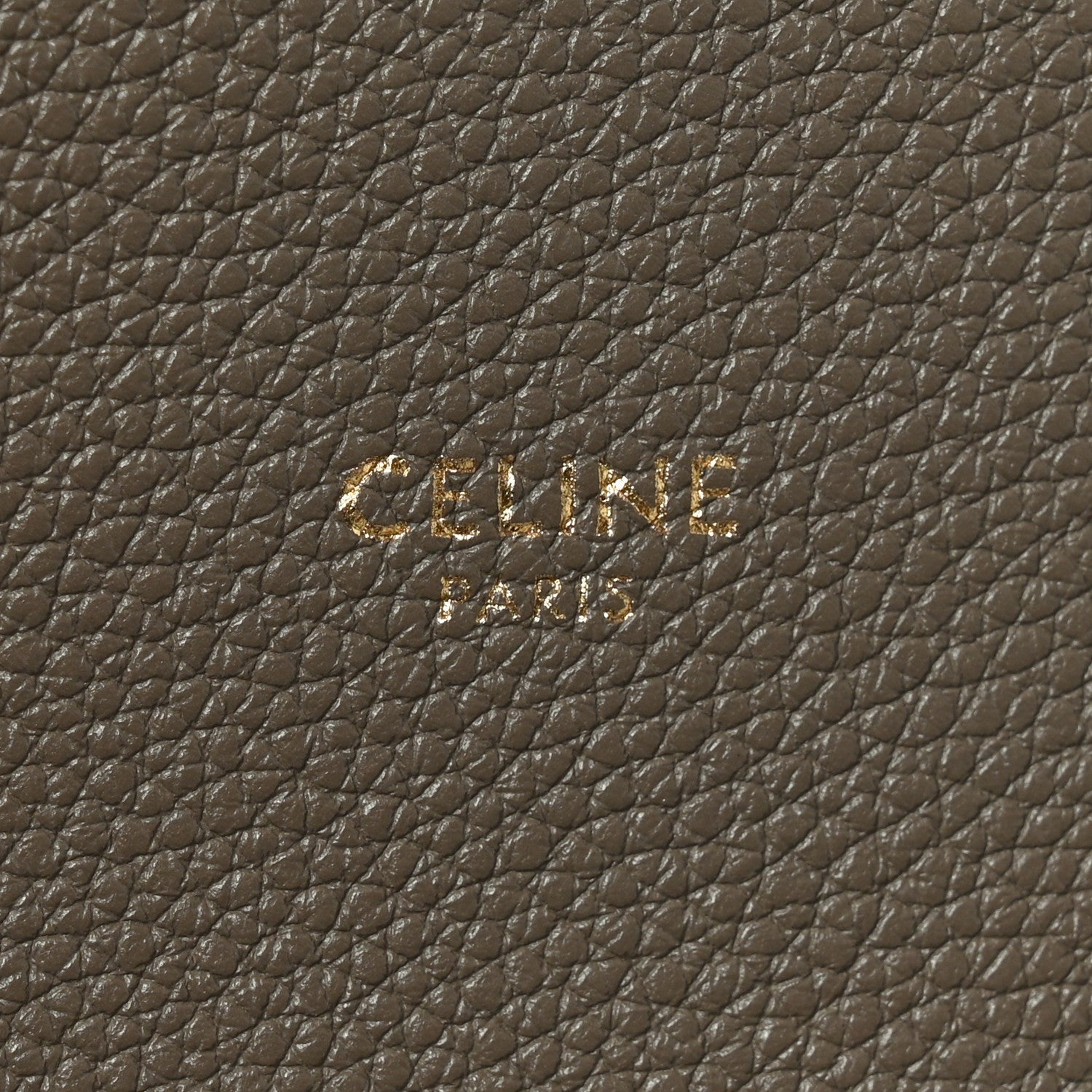Soft Grained Calfskin Small Belt Cabas Phantom Taupe