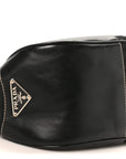 Tessuto Nylon Moon Shoulder Bag Black