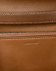Box Calfskin Medium Classic Box Flap Bag Camel