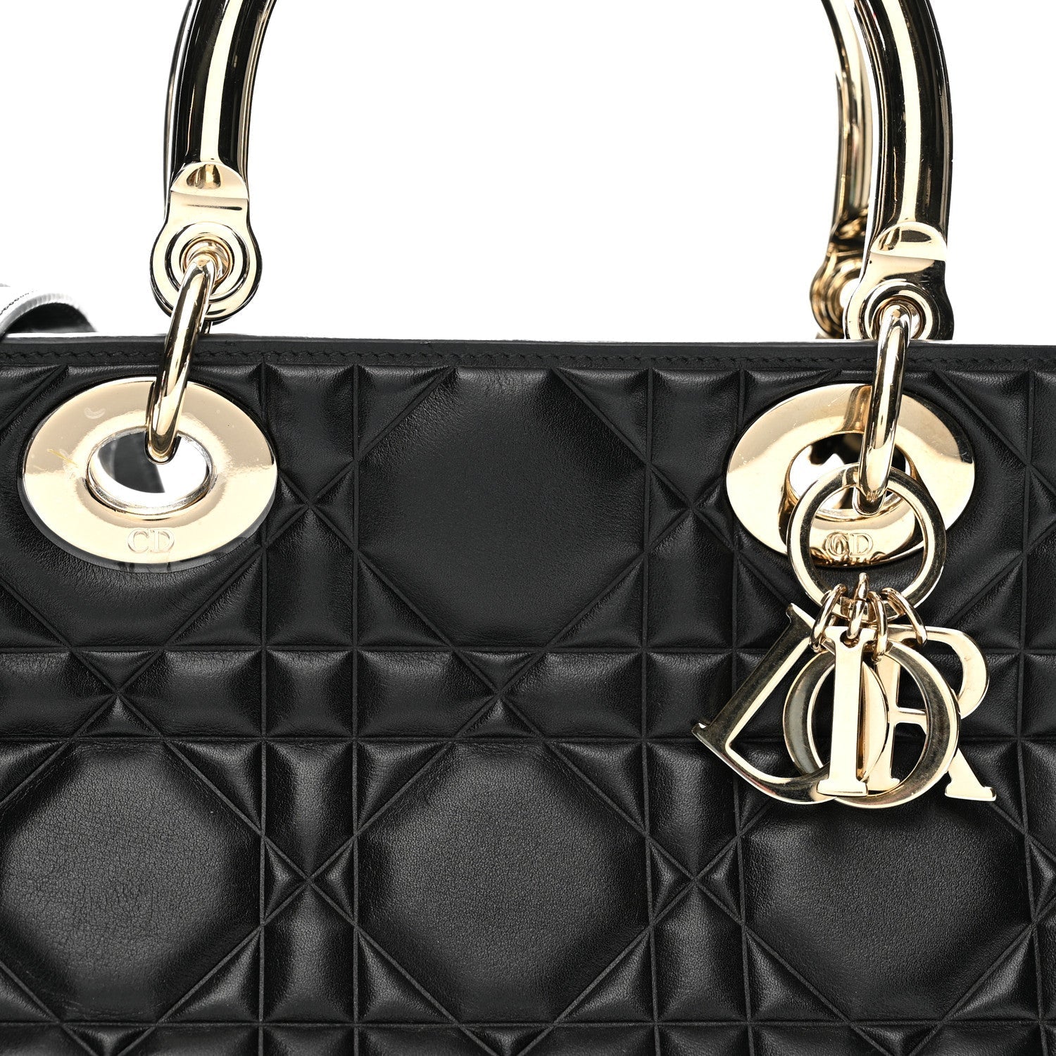 Lambskin Cannage The Lady 95.22 Black