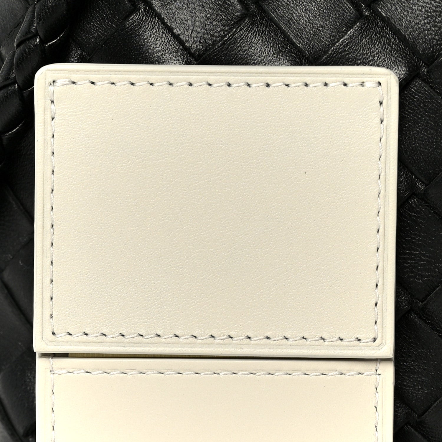 Nappa Intrecciato Small Andiamo Shoulder Bag Black