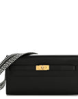 Evercolor Cavale Kelly Wallet To Go Black Ecru