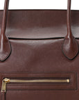 Supple Shiny Lambskin Large New Luggage Brick