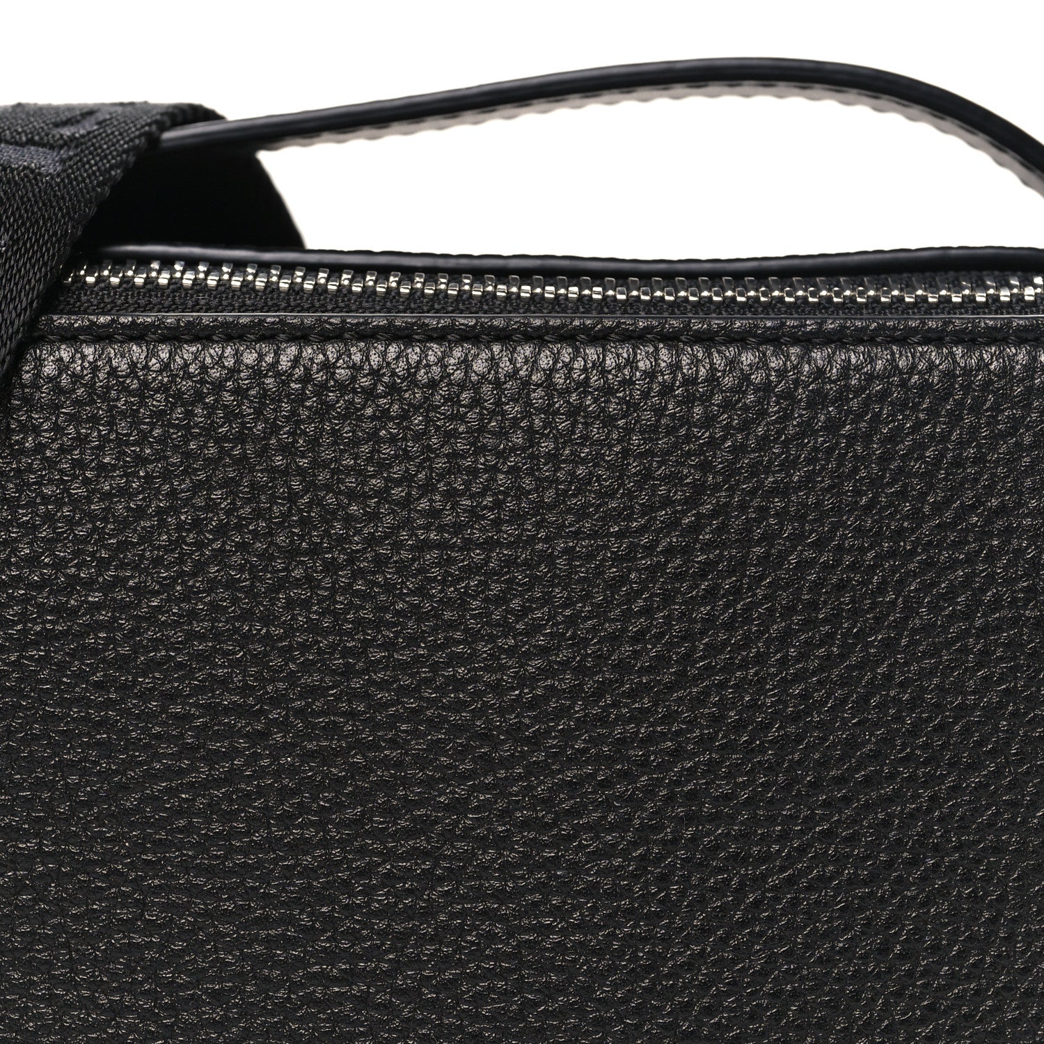 Soft Grained Calfskin Mini Camera Bag Black