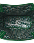 Goyardine Reversible Mini Anjou Green