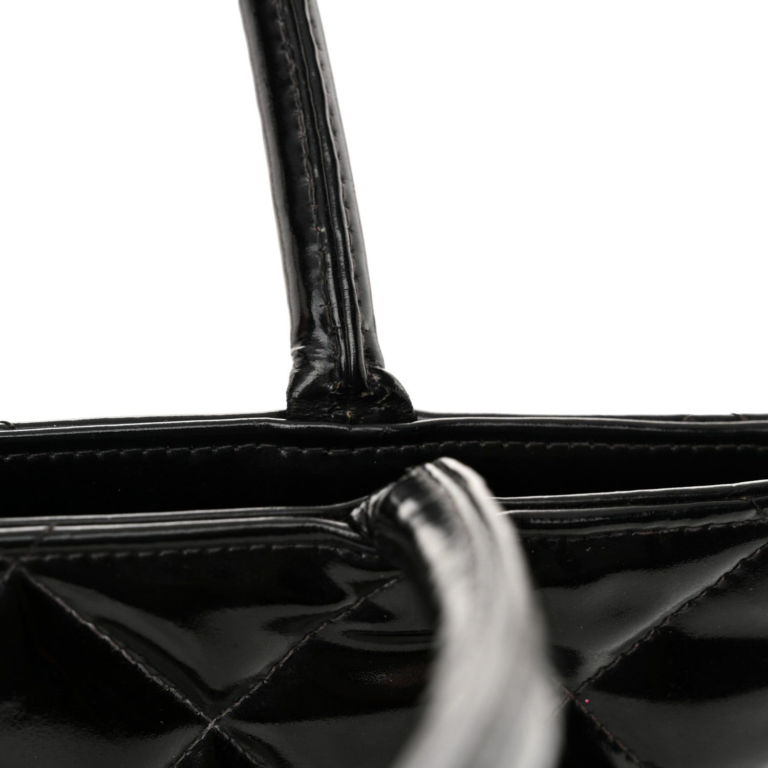 Patent Medallion Tote Black