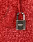 Togo Birkin 35 Rouge Garance