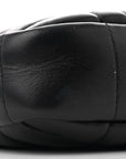 Calfskin Quilted Small Lola Camera Bag Black