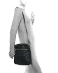 GCCIssima Flat Messenger Bag Black