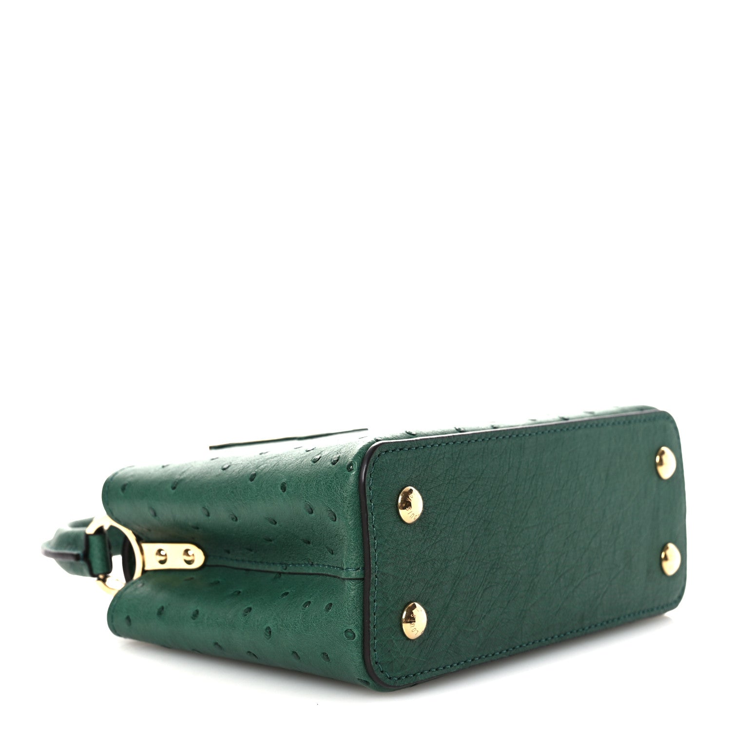 Ostrich Capucines Mini Mint