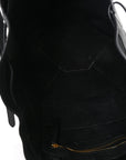 Soft Grained Calfskin Small Belt Cabas Phantom Black