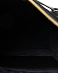Grained Calfskin Mini Belt Bag Black