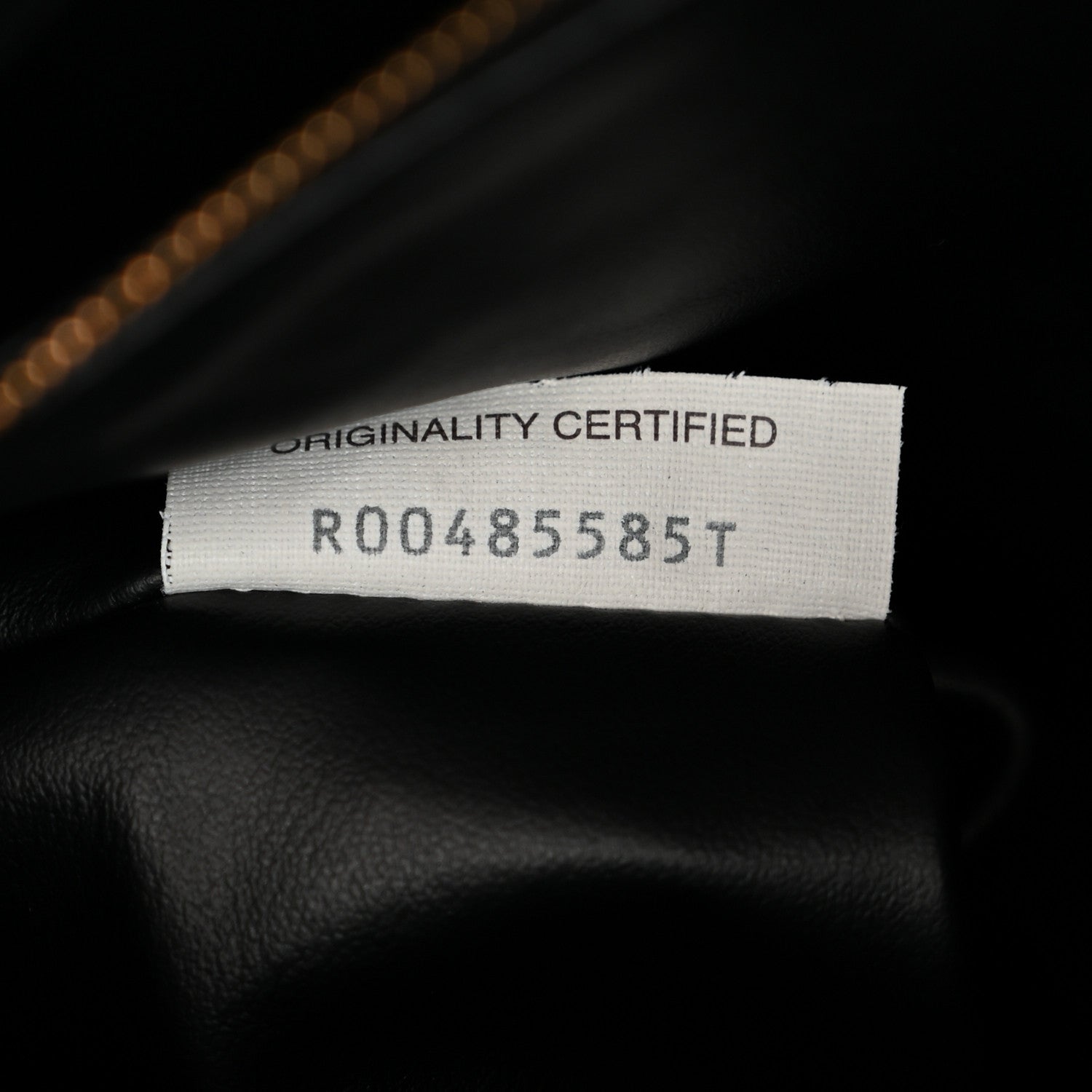 Calfskin Intrecciato Small Hop Black
