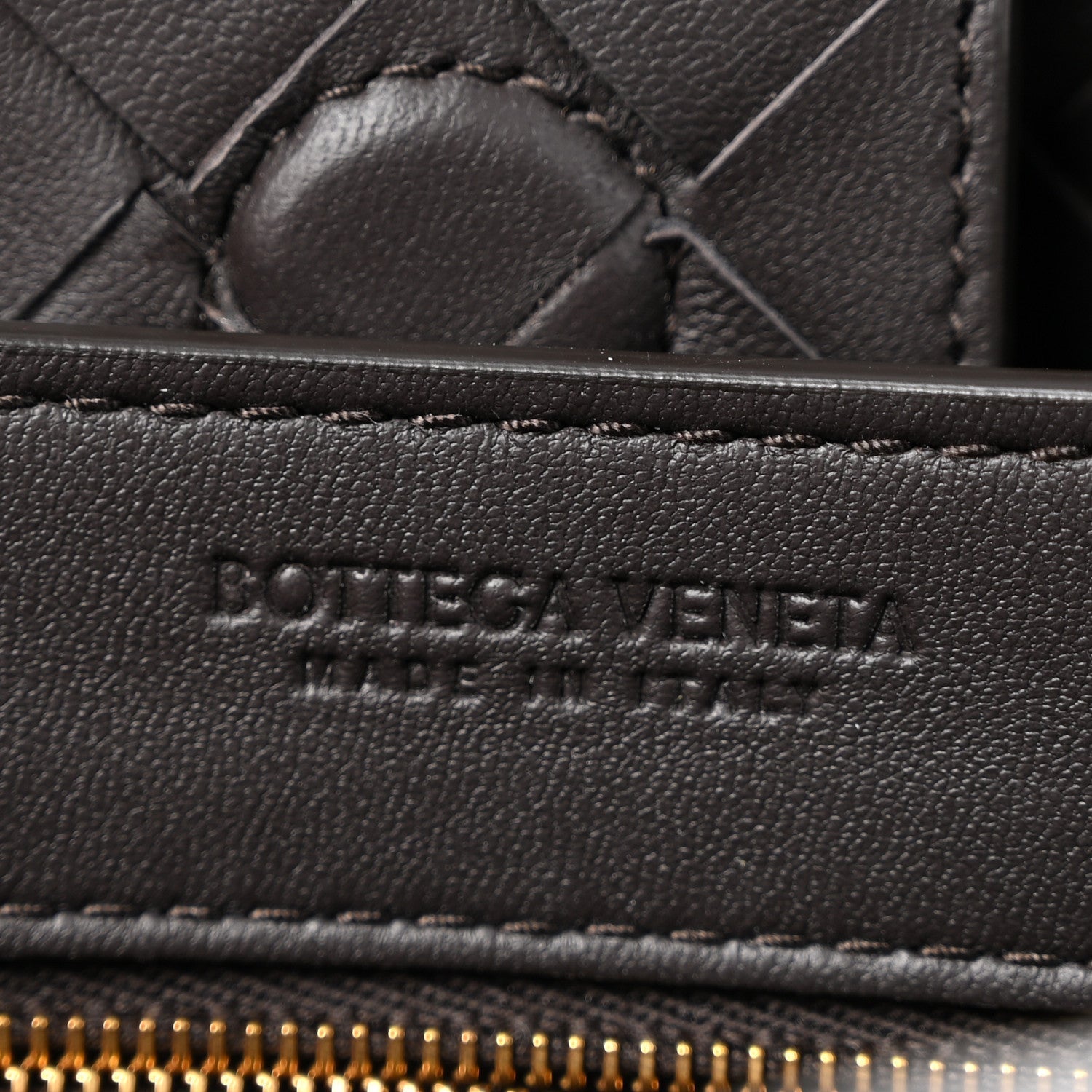 Nappa Intrecciato Small Andiamo Shoulder Bag Fondant