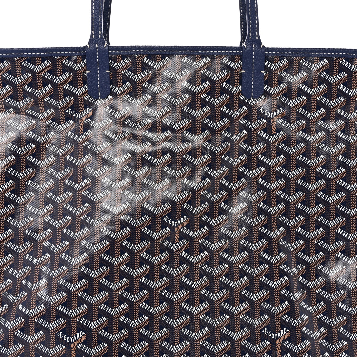 Goyardine Sac Hardy Pet Carrier PM Navy