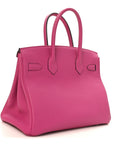 Togo Birkin 30 Rose Pourpre