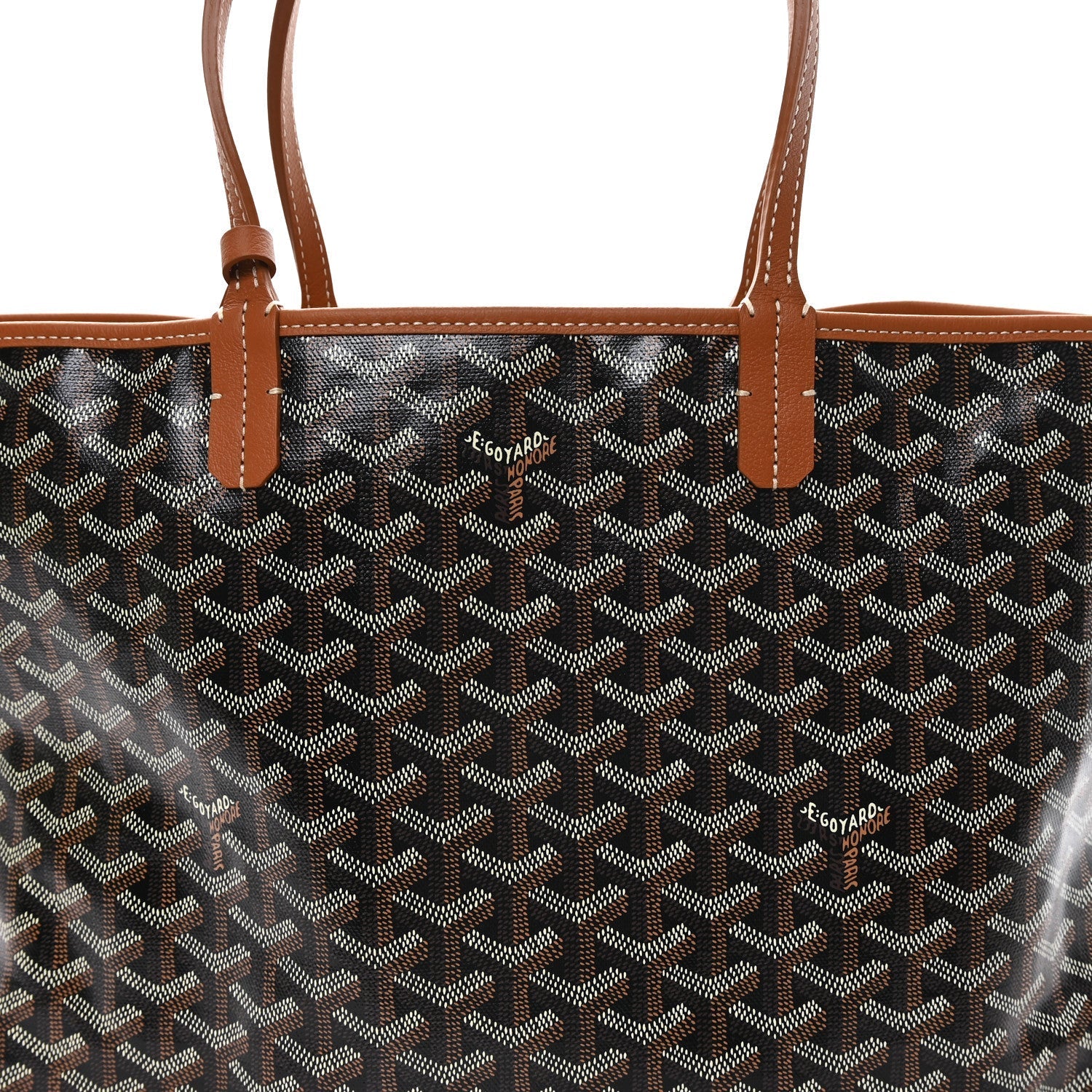 Goyardine Saint Louis PM Black Gold