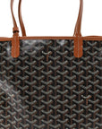 Goyardine Saint Louis PM Black Gold