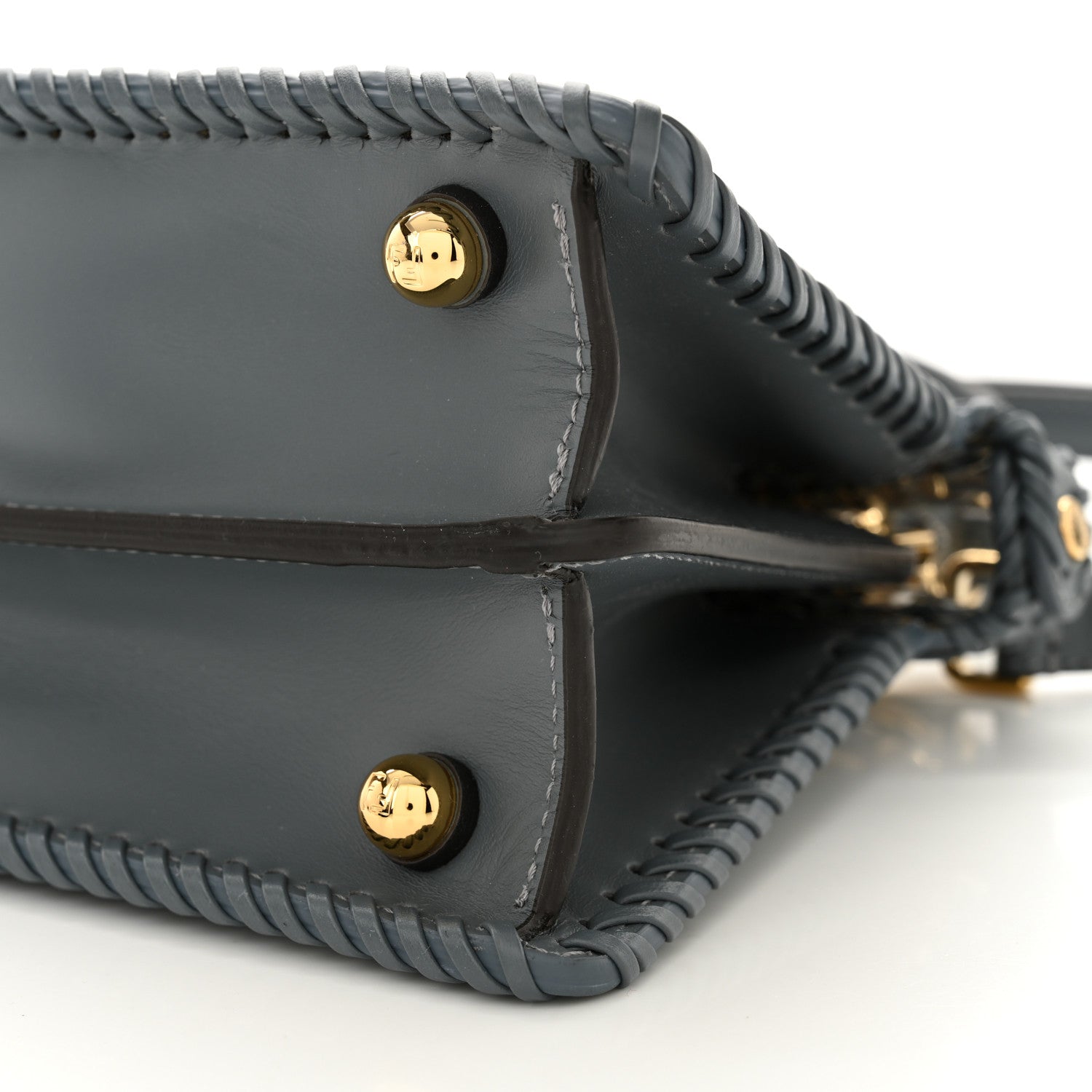 Vitello King Shiny Nappa Intreccio Petite Peekaboo I SEE U Satchel Tempesta