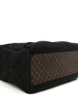 Econyl Monogram Pillow Giant Onthego MM  Black