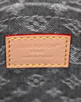 Monogram Denim Speedy Soft 30 Washed Gray