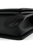 Caviar Quilted Medium Boy Flap Black