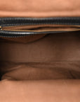 Calfskin Quilted Stam Black