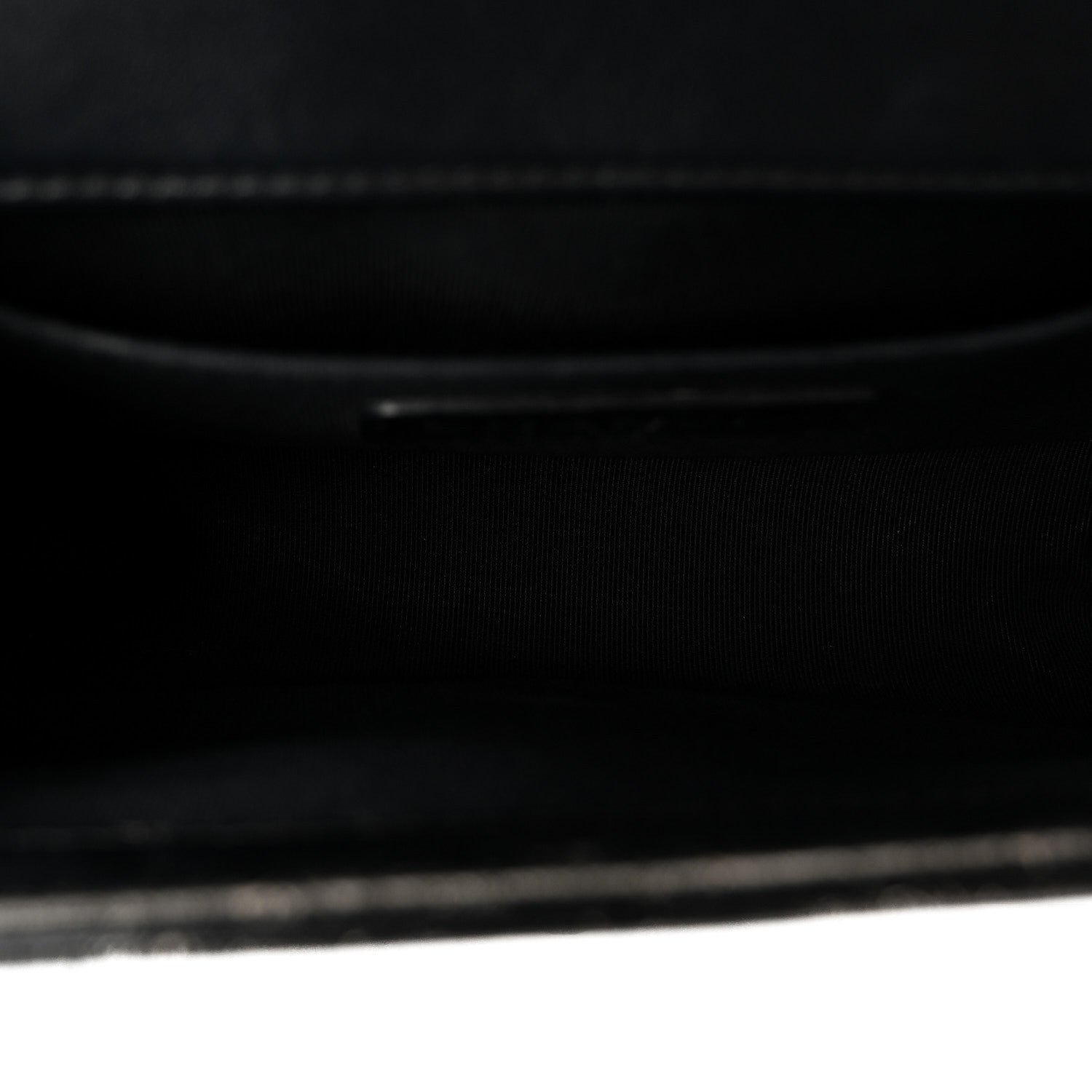 Faded Calfskin Quilted Small Studded Boy Flap Grey
