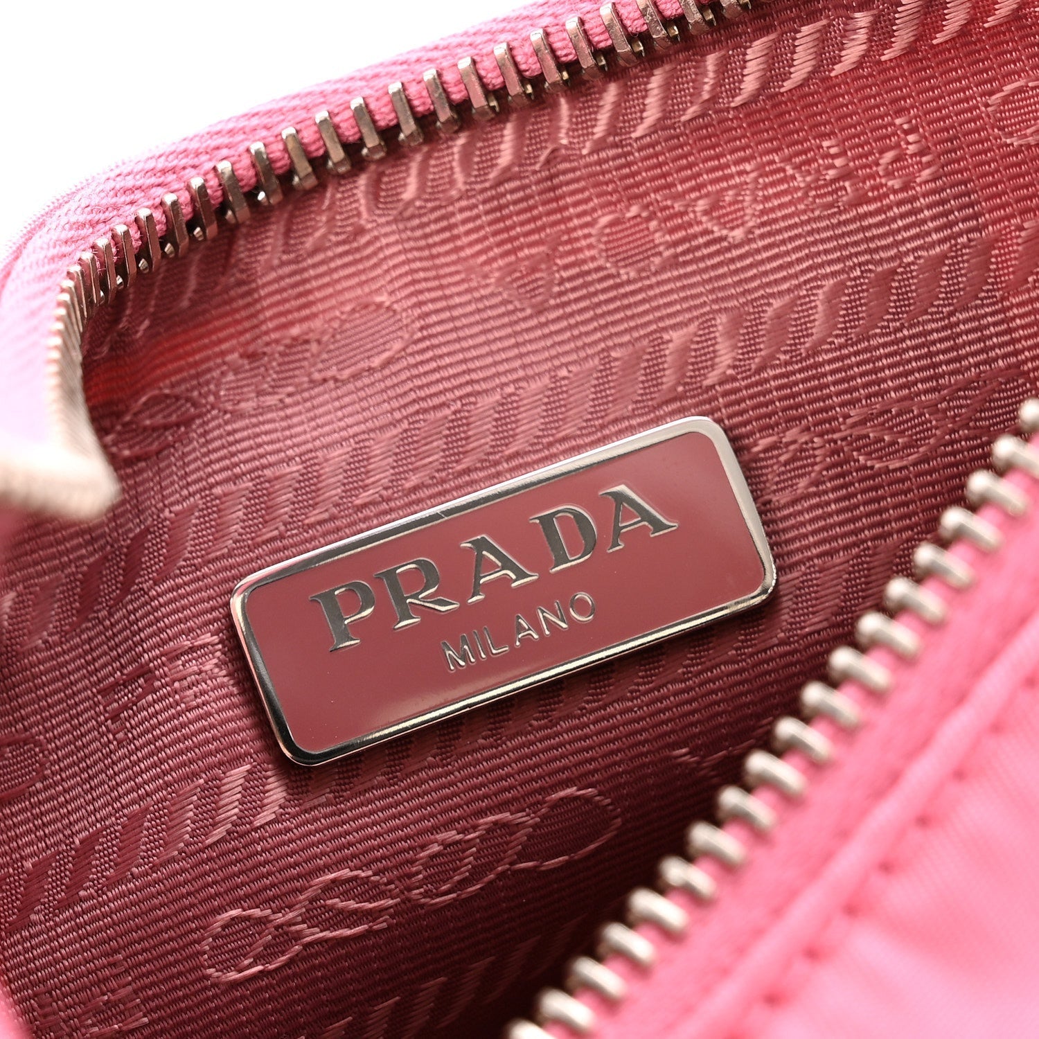 Re-Nylon Saffiano Mini Re-Edition 2005 Bag Begonia