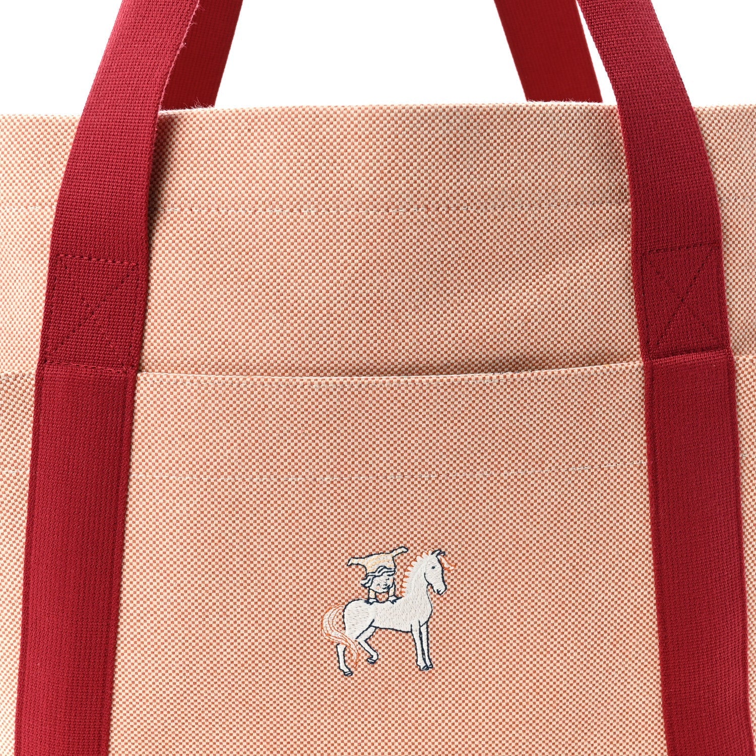 H Canvas Cabriole Nappy Bag Terracotta