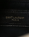 Lambskin Quilted Small Loulou Puffer Monogram Chain Satchel Blanc Vintage