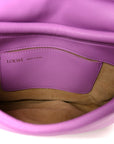 Shiny Nappa Calfskin Paseo Satchel Rockrose