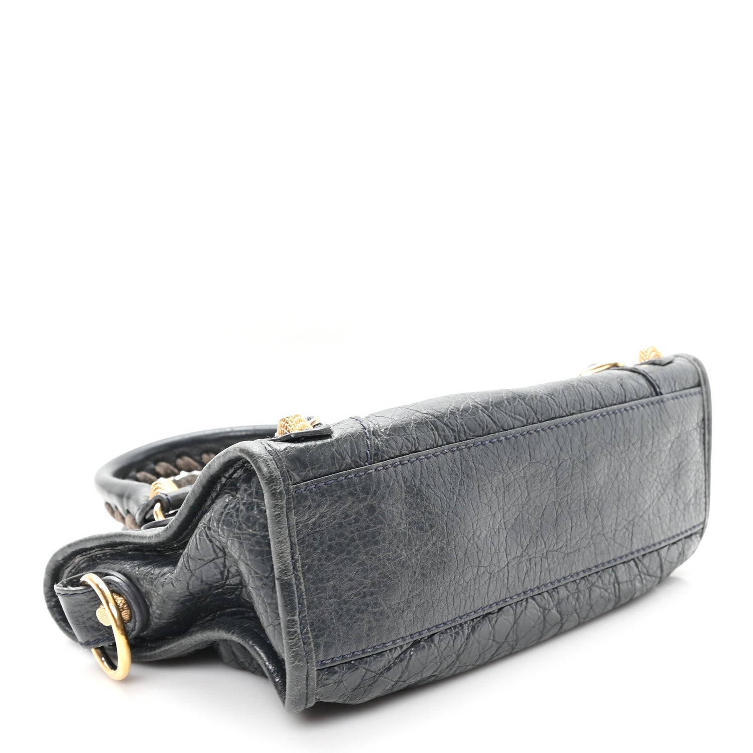 Agneau Giant 12 Gold Hardware Mini City Anthracite