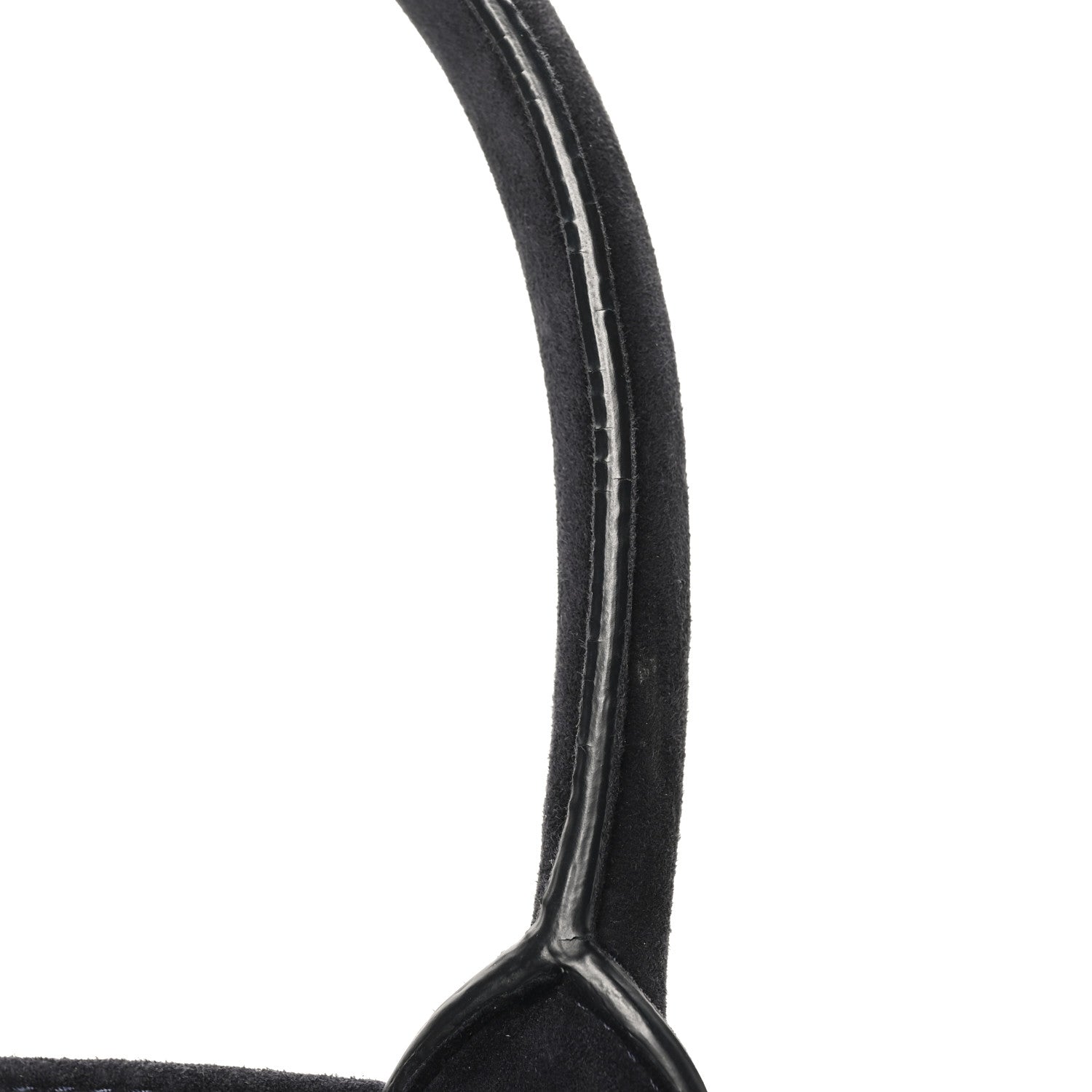 Suede Large L'Air Book Tote Black