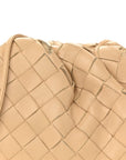 Nappa Intrecciato The Mini Pouch Almond