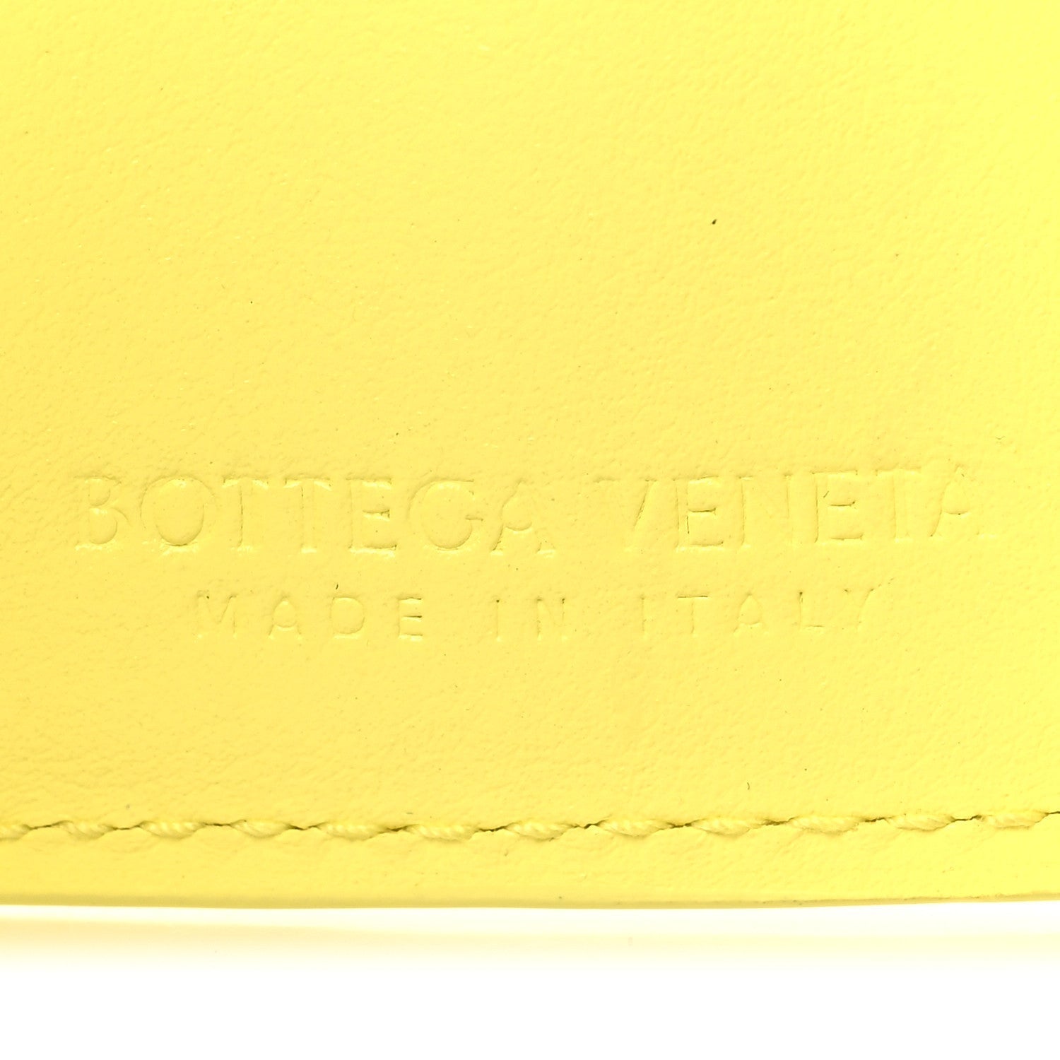Nappa Intrecciato Trifold Wallet Ice Cream
