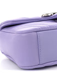 Lambskin Matelasse Small GG Marmont Shoulder Bag Lapis