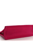 Wool Rive Gauche Tote Fuchsia
