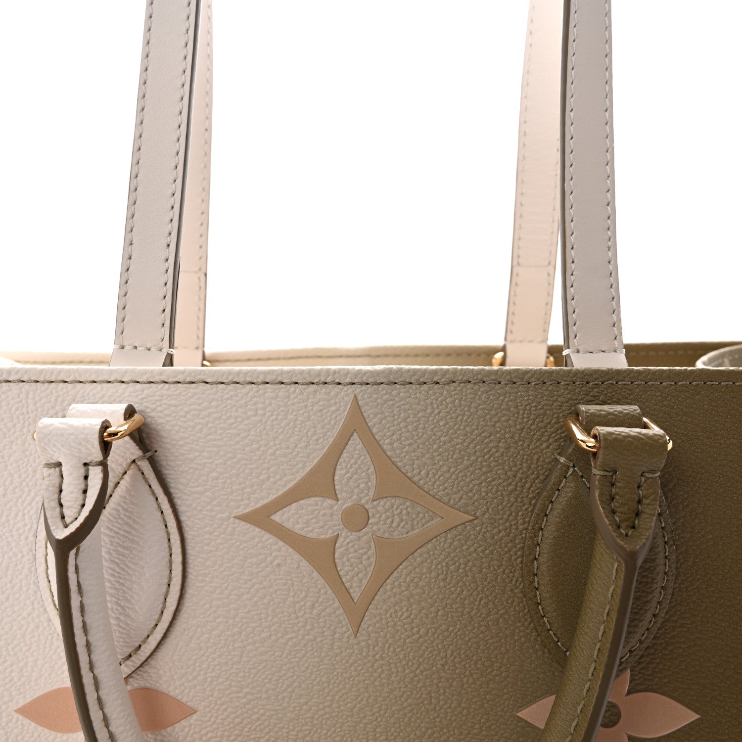 Monogram Giant Spring In The City Onthego MM Sunset Kaki