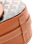 Goyardine Belvedere II PM Messenger Bag Black Gold