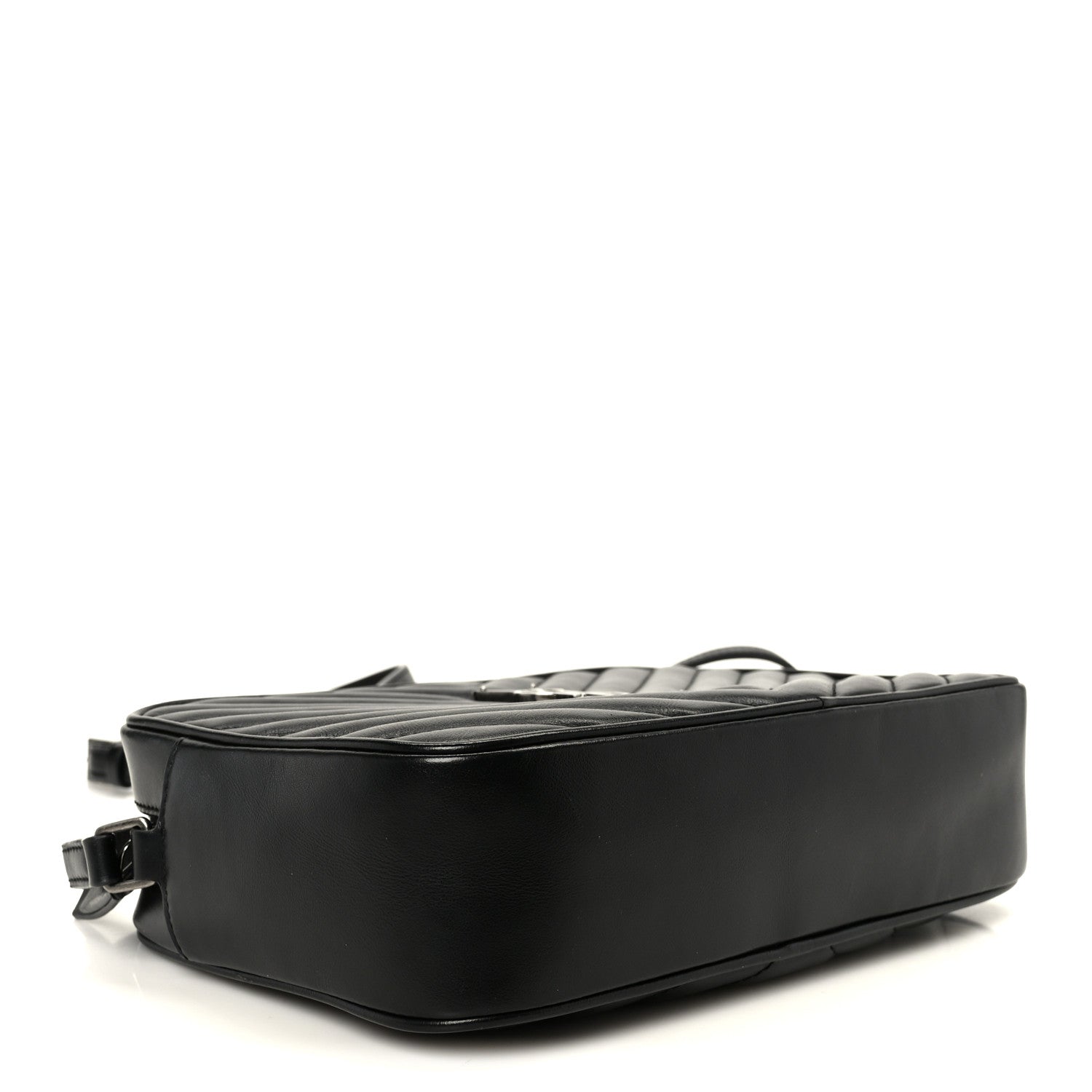 Calfskin Matelasse Monogram Lou Camera Bag Black