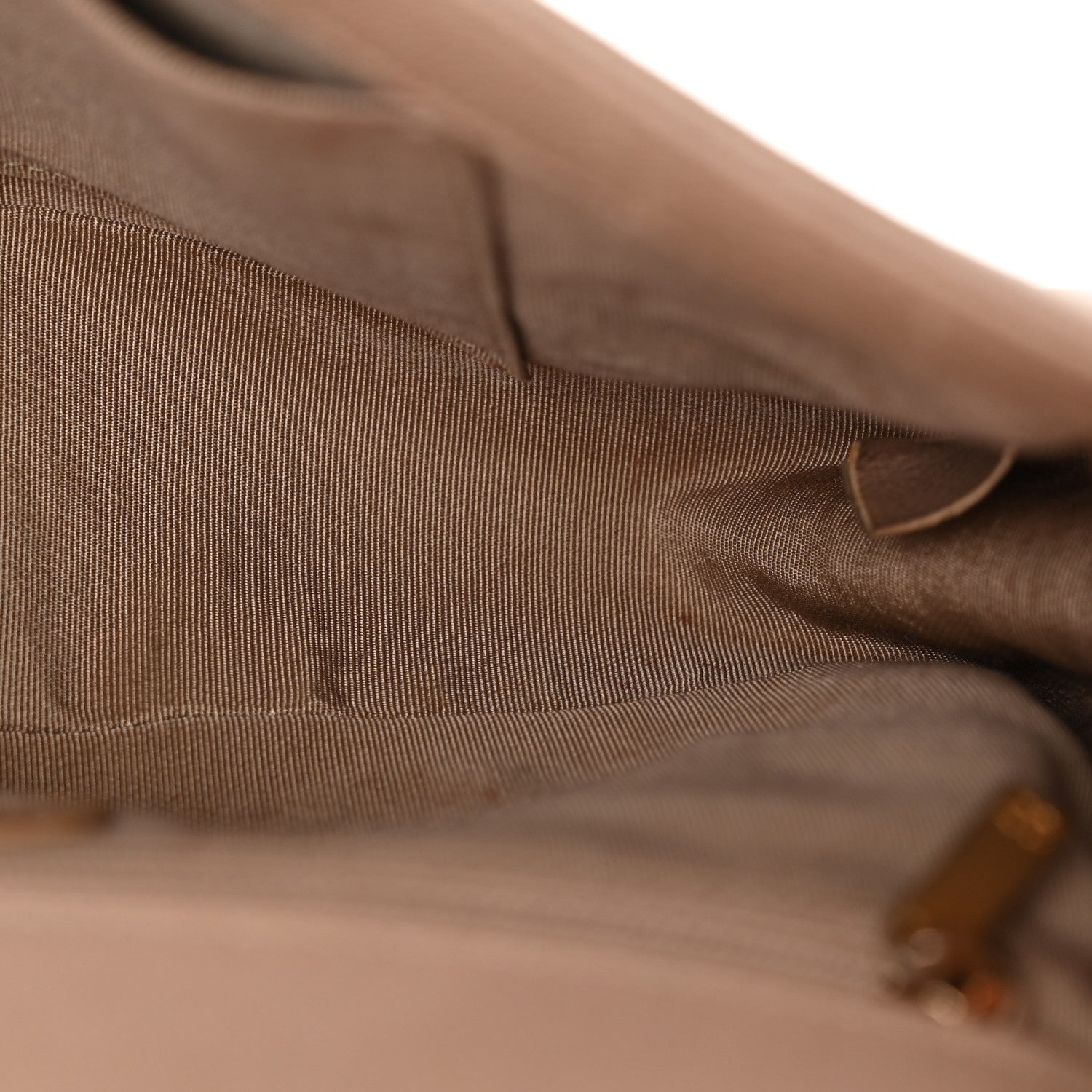 Caviar Quilted New Medium Boy Flap Dark Beige