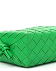 Nappa Intrecciato Mini Loop Camera Bag Parakeet