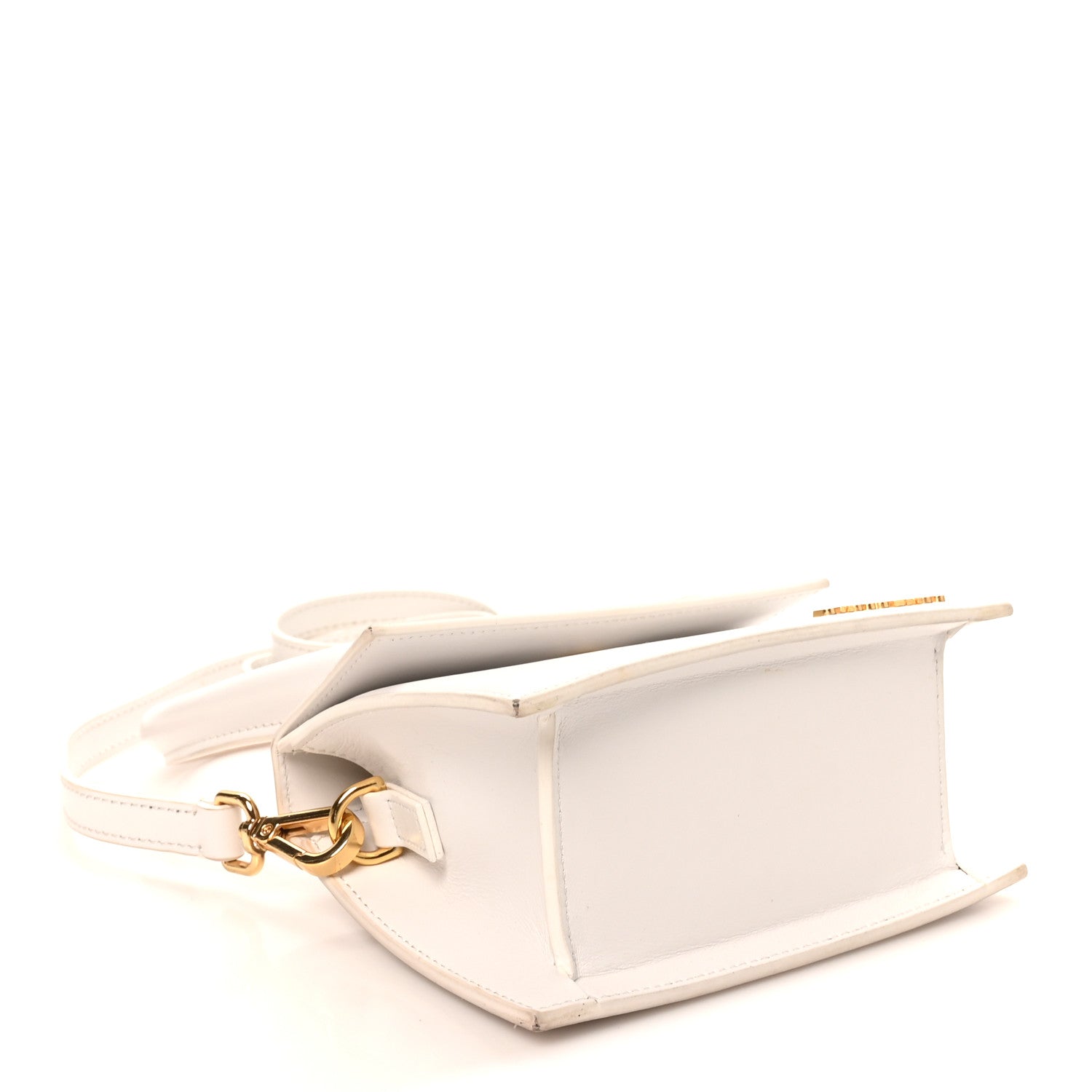 Smooth Calfskin Le Chiquito Moyen White