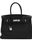 Togo Birkin 30 Black